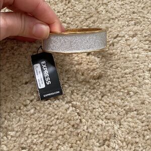 NWT express gold and silver bangle